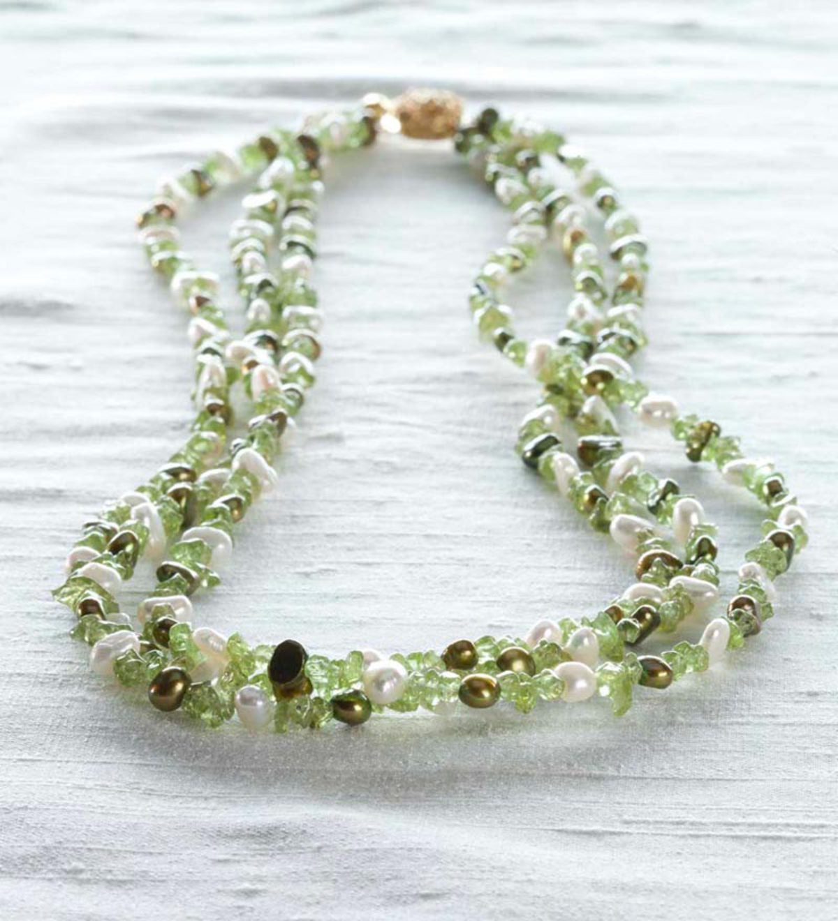 Pearl Drops - Ruby - Emerald - Peridot - Collar Deity Necklace - Radhika  Store